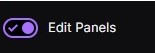 Toggle Edit Panels Option