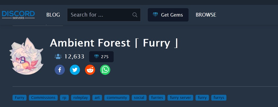Furry voice chat server