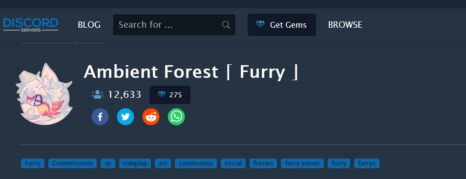 nsfw furry discord server