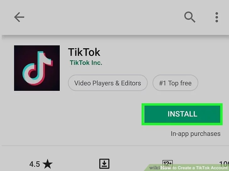 tik tok app install