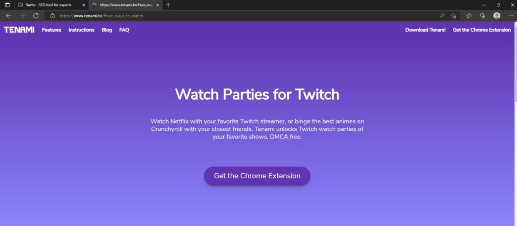 twitch watch parties tenami 