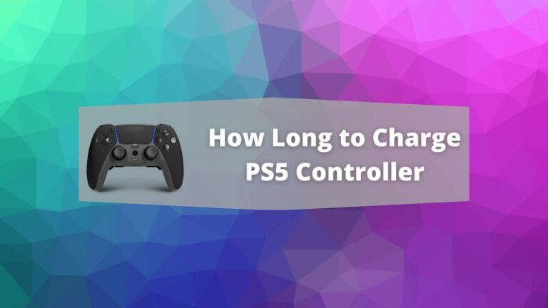 How Long to Charge PS5 Controller