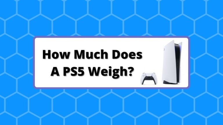 How Much Does A PS5 Weigh
