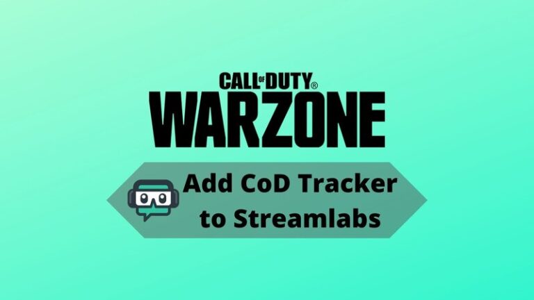 How to Add CoD Tracker to Streamlabs
