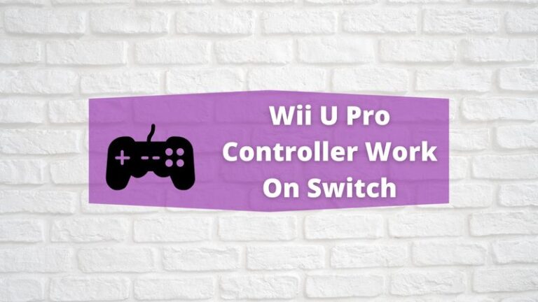 Wii U Pro Controller Work On Switch