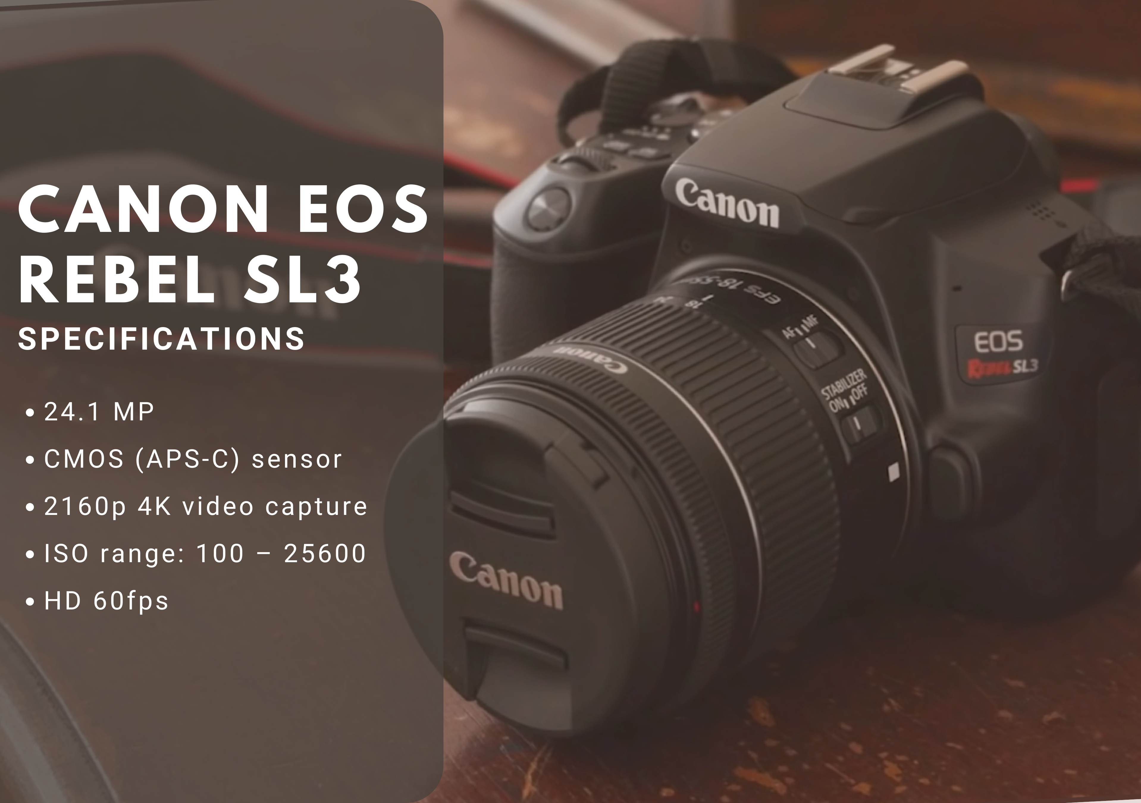 Canon EOS REBEL SL3