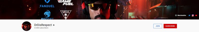 Dr DisRespect youtube