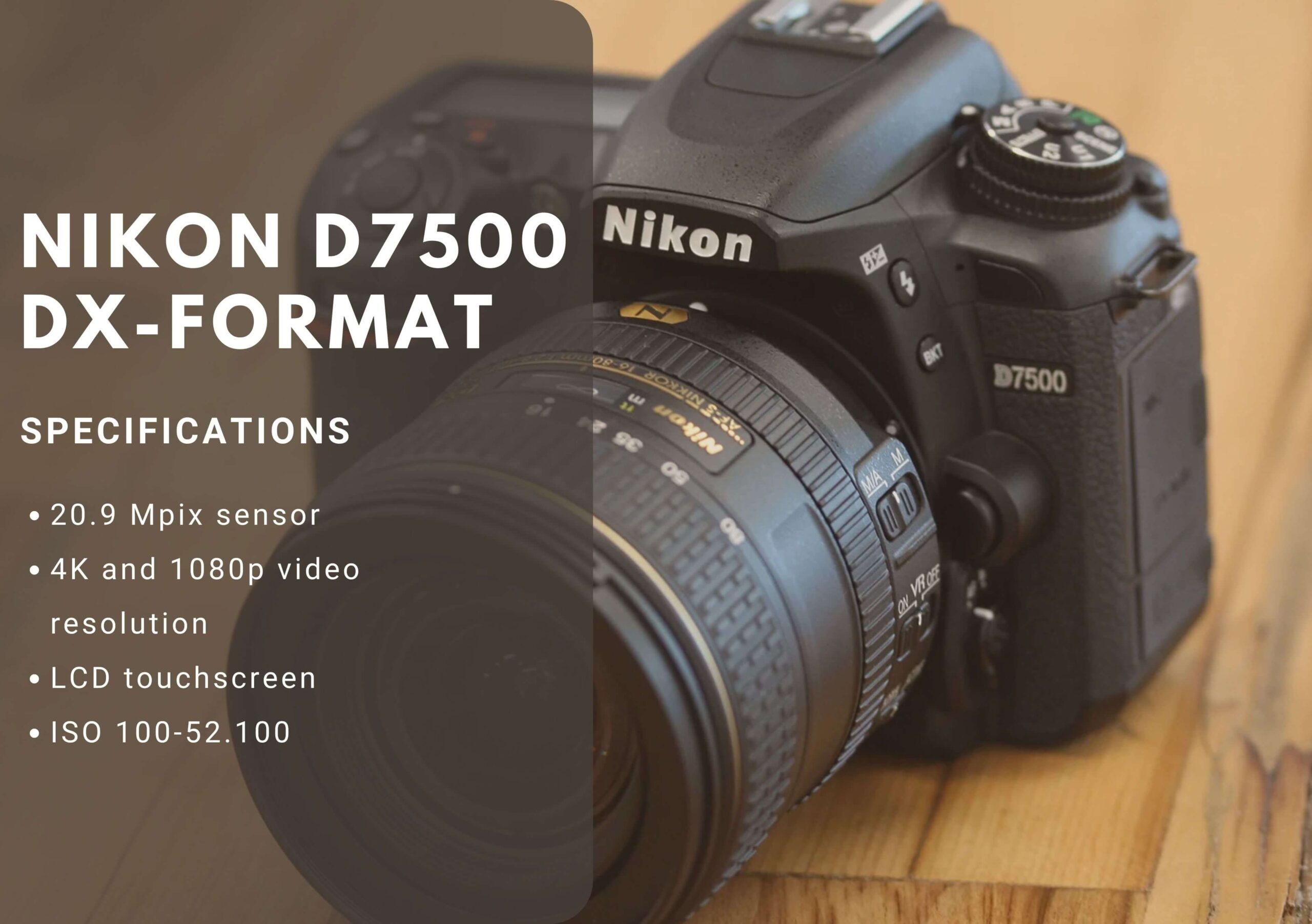 Nikon D7500 DX Format scaled