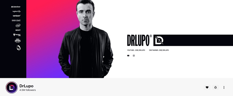 drlupo twitch channel