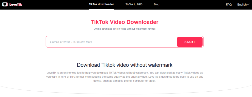 tiktok link to video converter