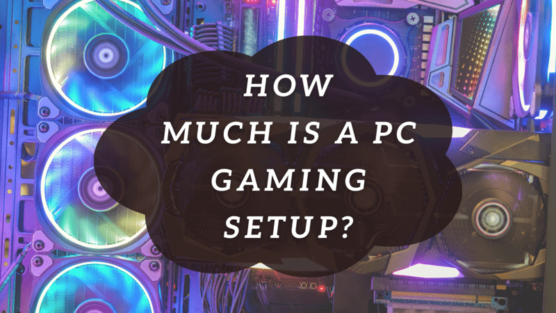 How much is a pc gaming setup