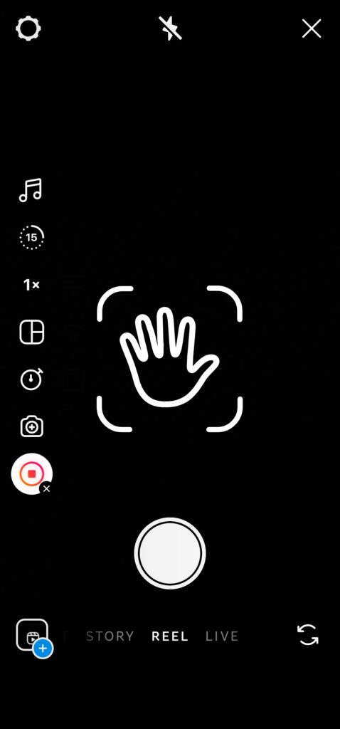 Instagram Reels Hands-free Option