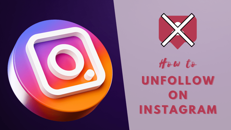 how to unfollow on Instagram