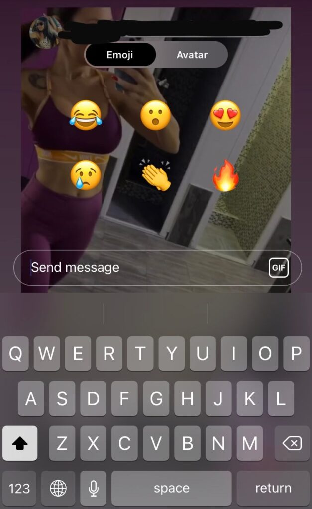 instagram story reply