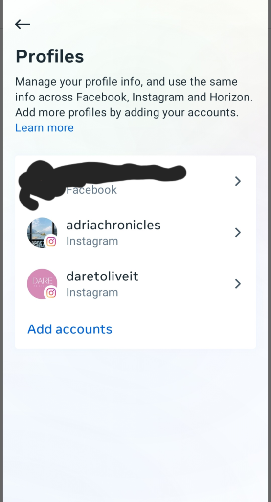 remove account meta