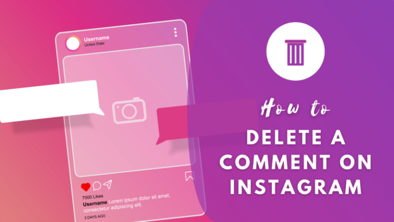 How to delete a comment on Instagram