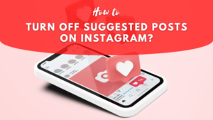 how to turn off suggested posts on instagram