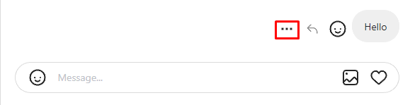 Instagram Web Unsend Message