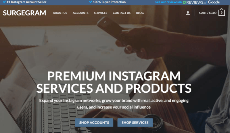 Surgegram a premium instagram service for increasing your social influence.