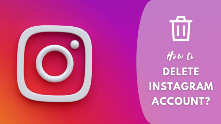 how to delete an Instagram account