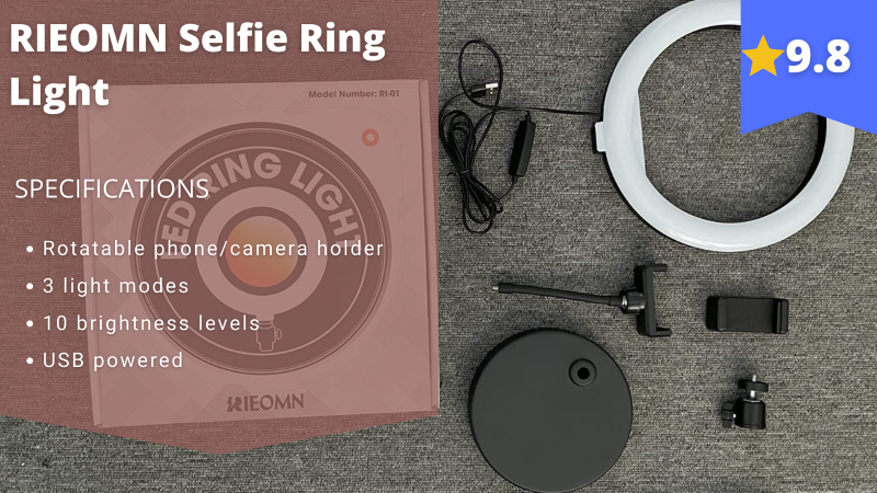 RIEOMN Selfie Ring Light