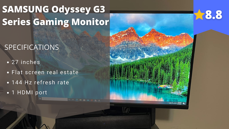 SAMSUNG Odyssey G3 Series Gaming Monitor