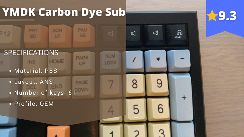 YMDK Carbon Dye Sub