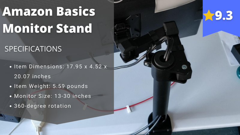 Amazon Basics Monitor Stand