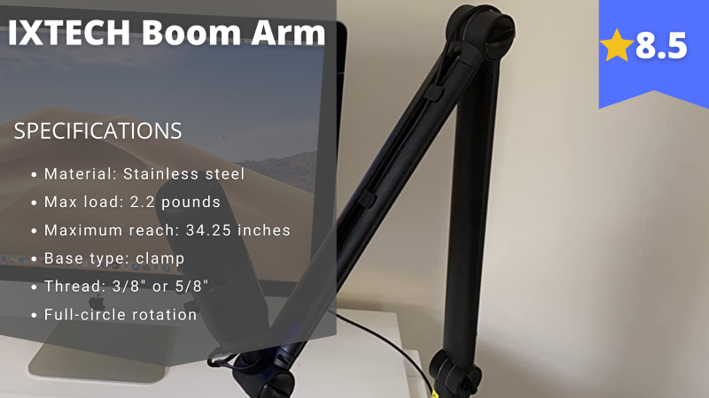 IXTECH Boom Arm