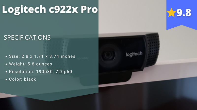 Logitech c922x Pro