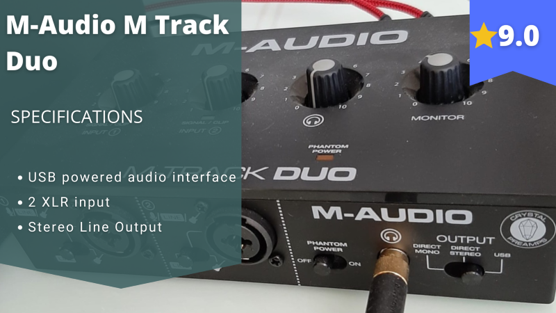 M Audio M Track Duo