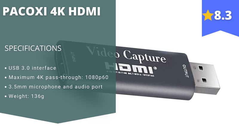 PACOXI 4K HDMI