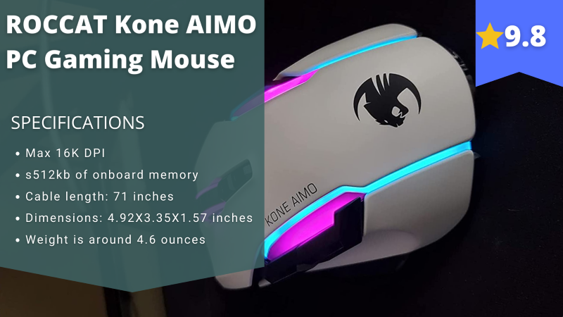 ROCCAT Kone AIMO PC Gaming Mouse