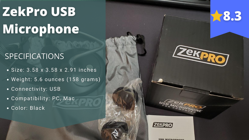 ZekPro USB Microphone