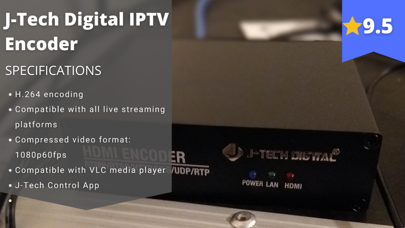 J Tech Digital IPTV Encoder